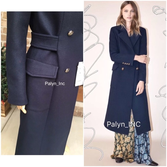 ZARA WOOL Coat - Picture 5 of 9